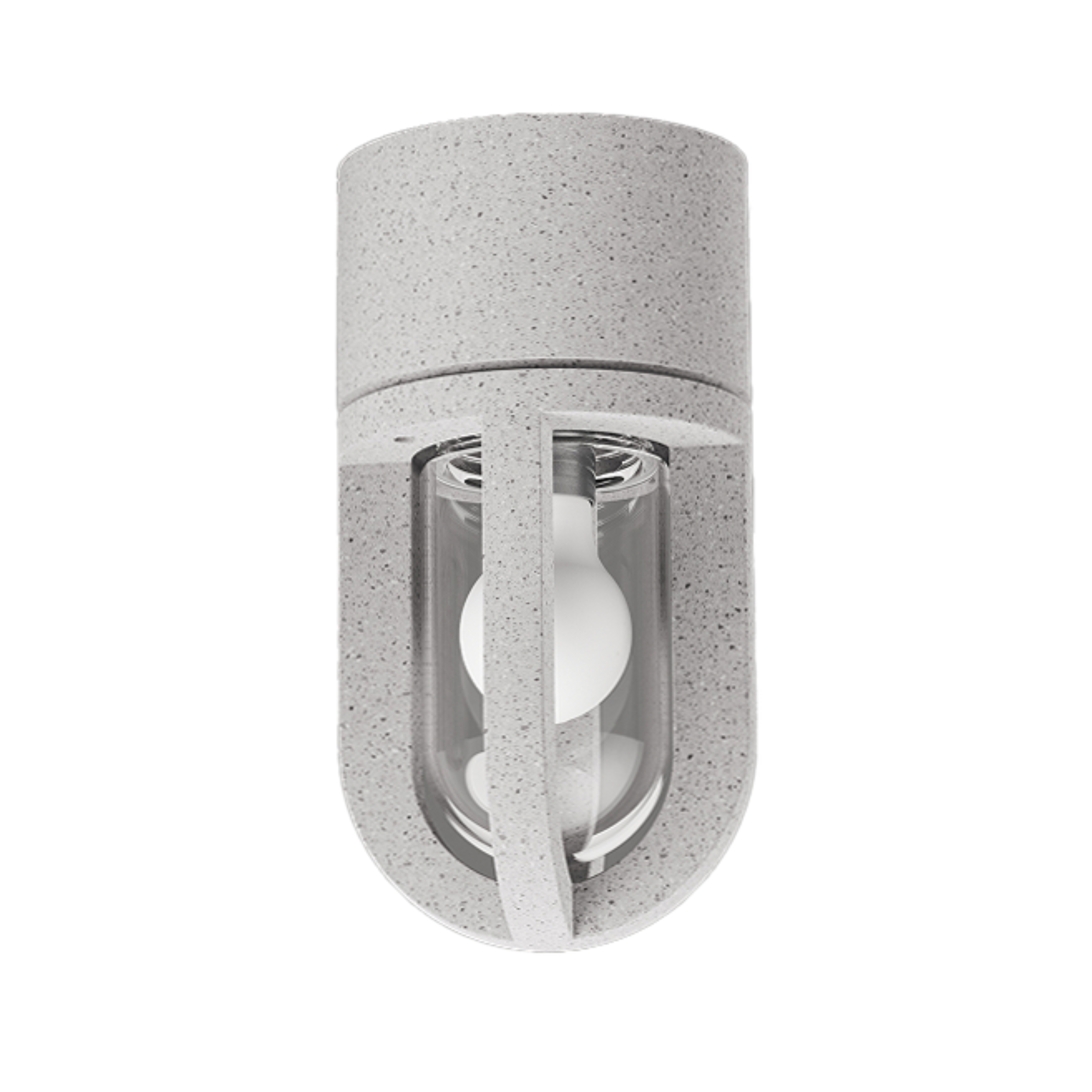 Alvera Outdoor Concrete Ceiling Light