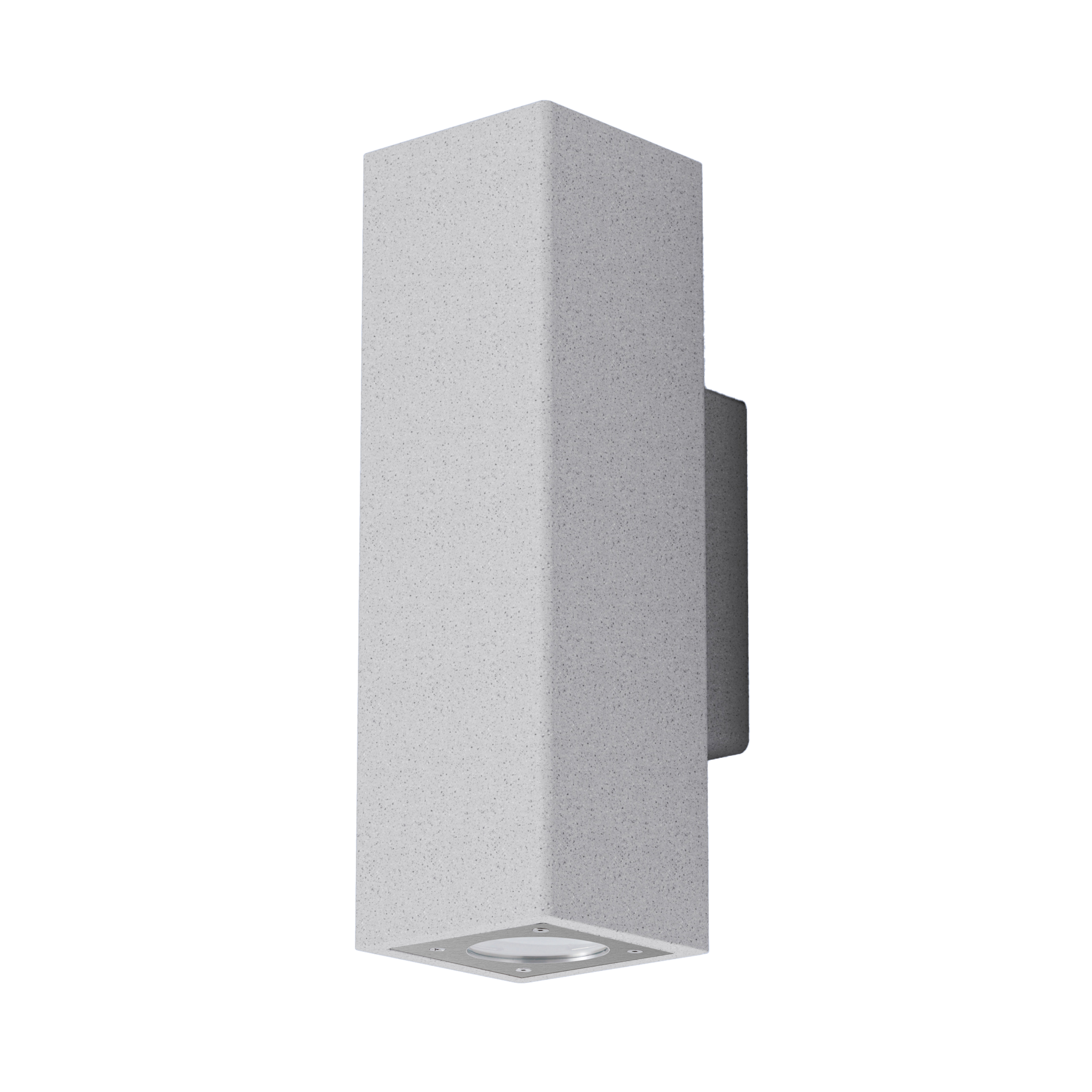 Alvera Concrete Outdoor Wall Light (Long) Square