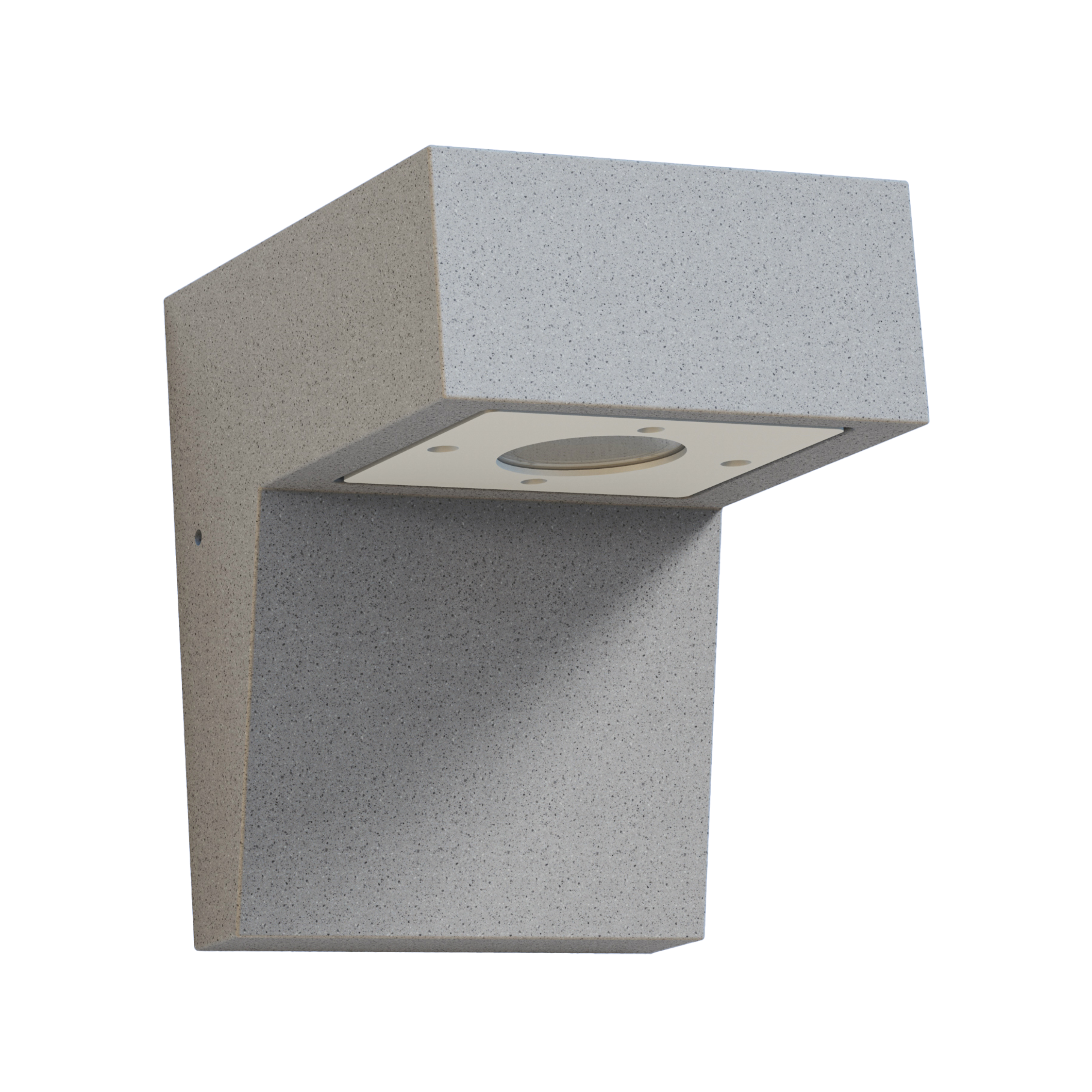Alvera Concrete Outdoor Wall Light L-Shape