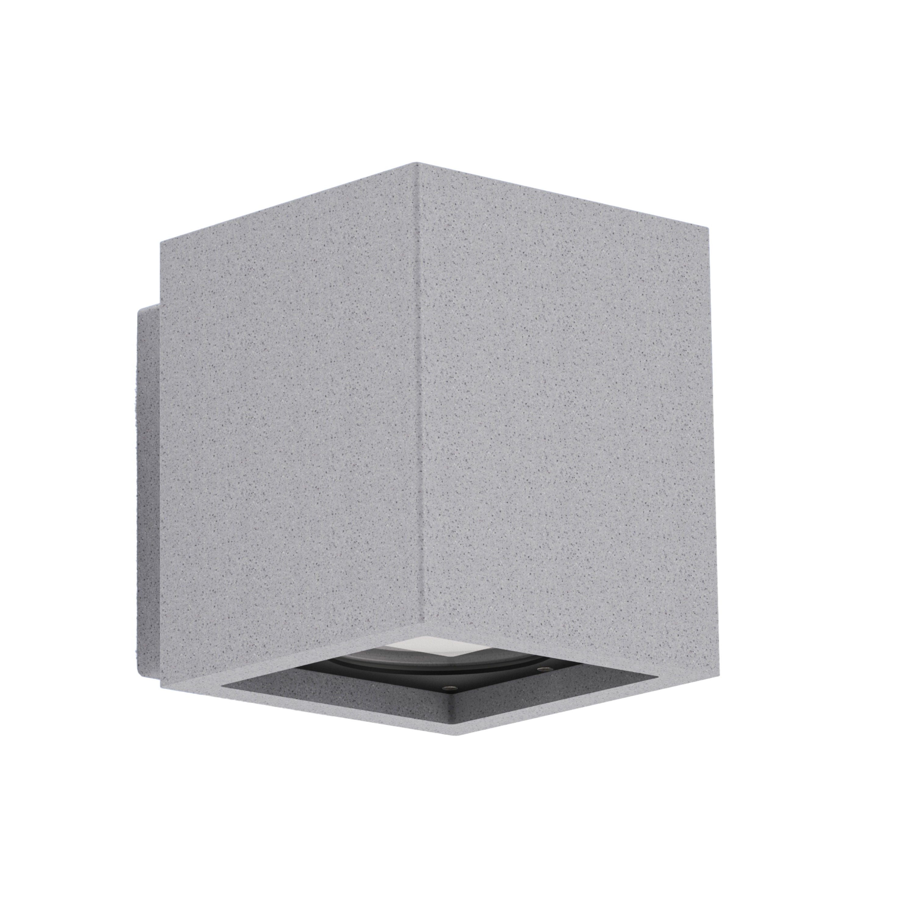 Alvera Concrete Outdoor Wall Light (Short) Square