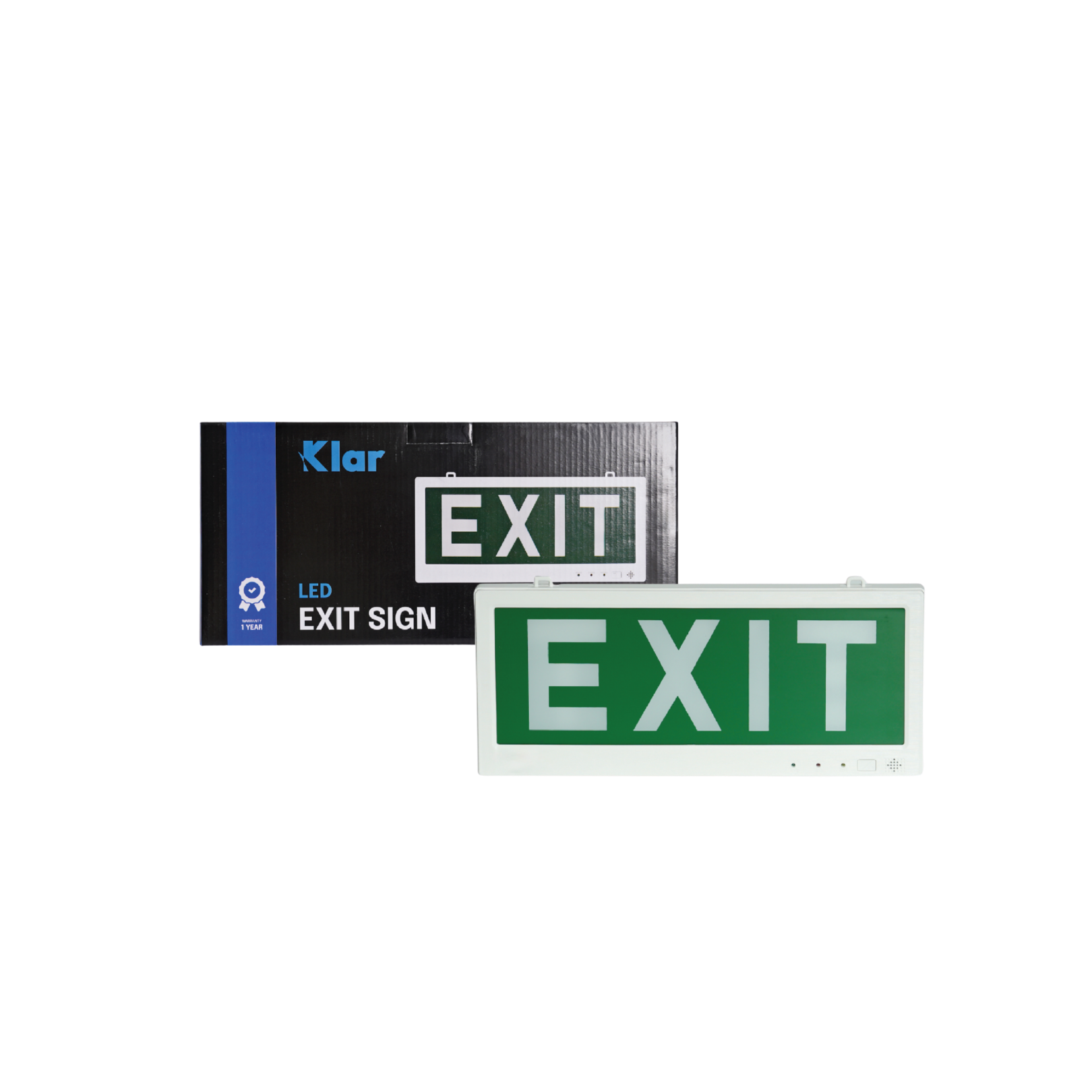 Klar LED Exit Sign – Double Face