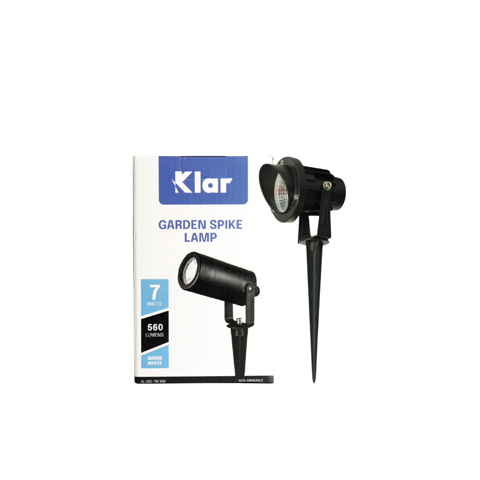 Klar LED Garden Spike Lamp