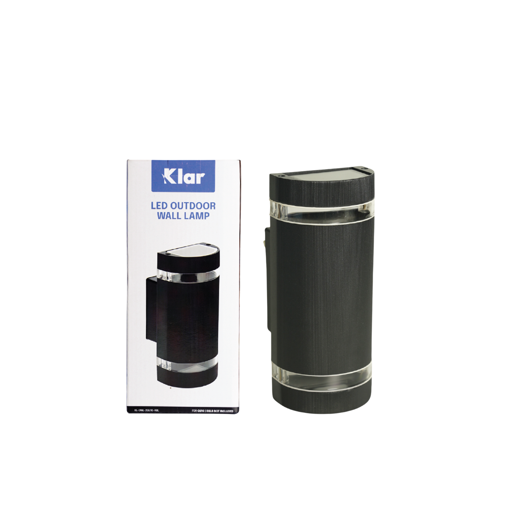 Klar Outdoor Wall Lamp Casing for GU10 Round