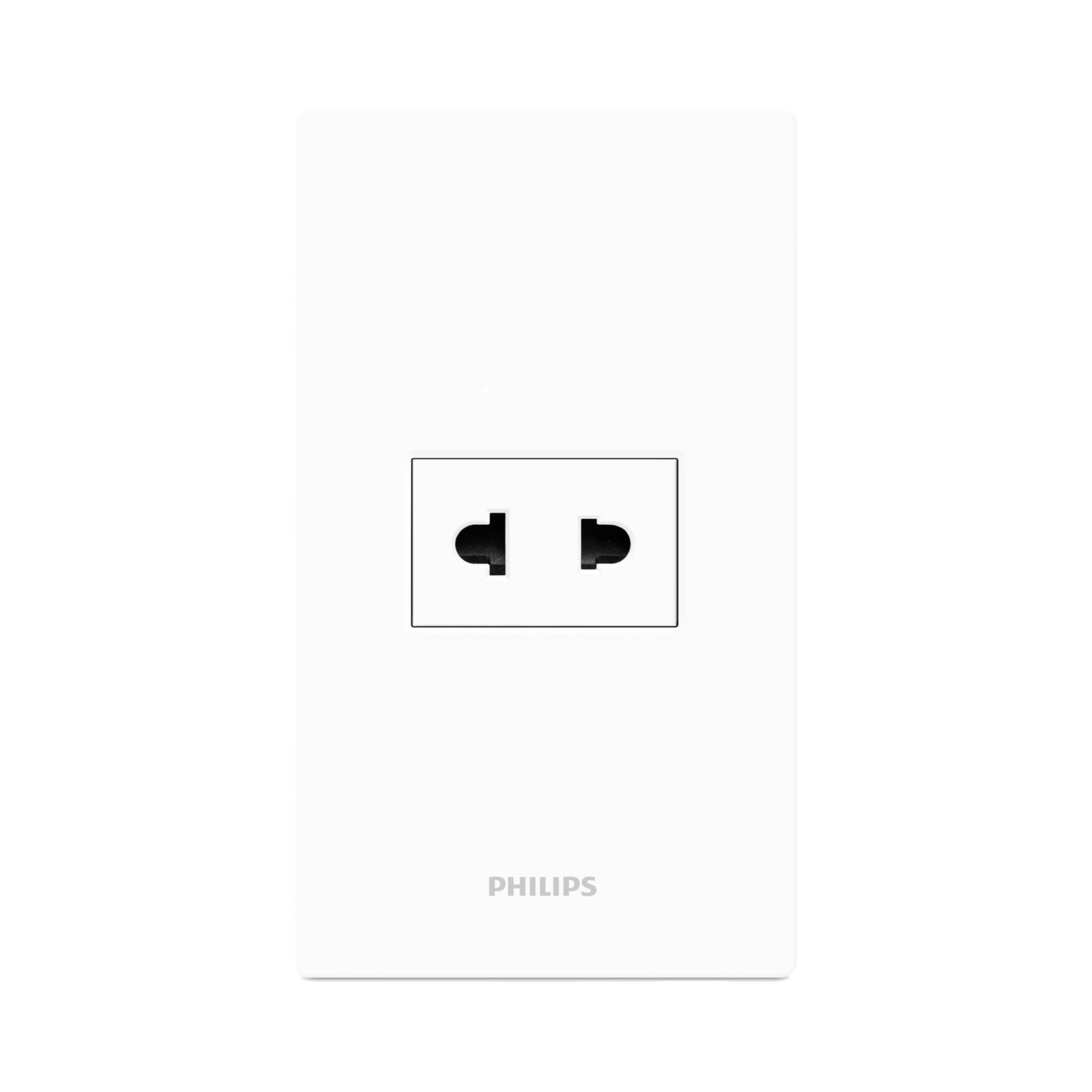 Philips LeafStyle 1 Gang 2P US-Euro Socket