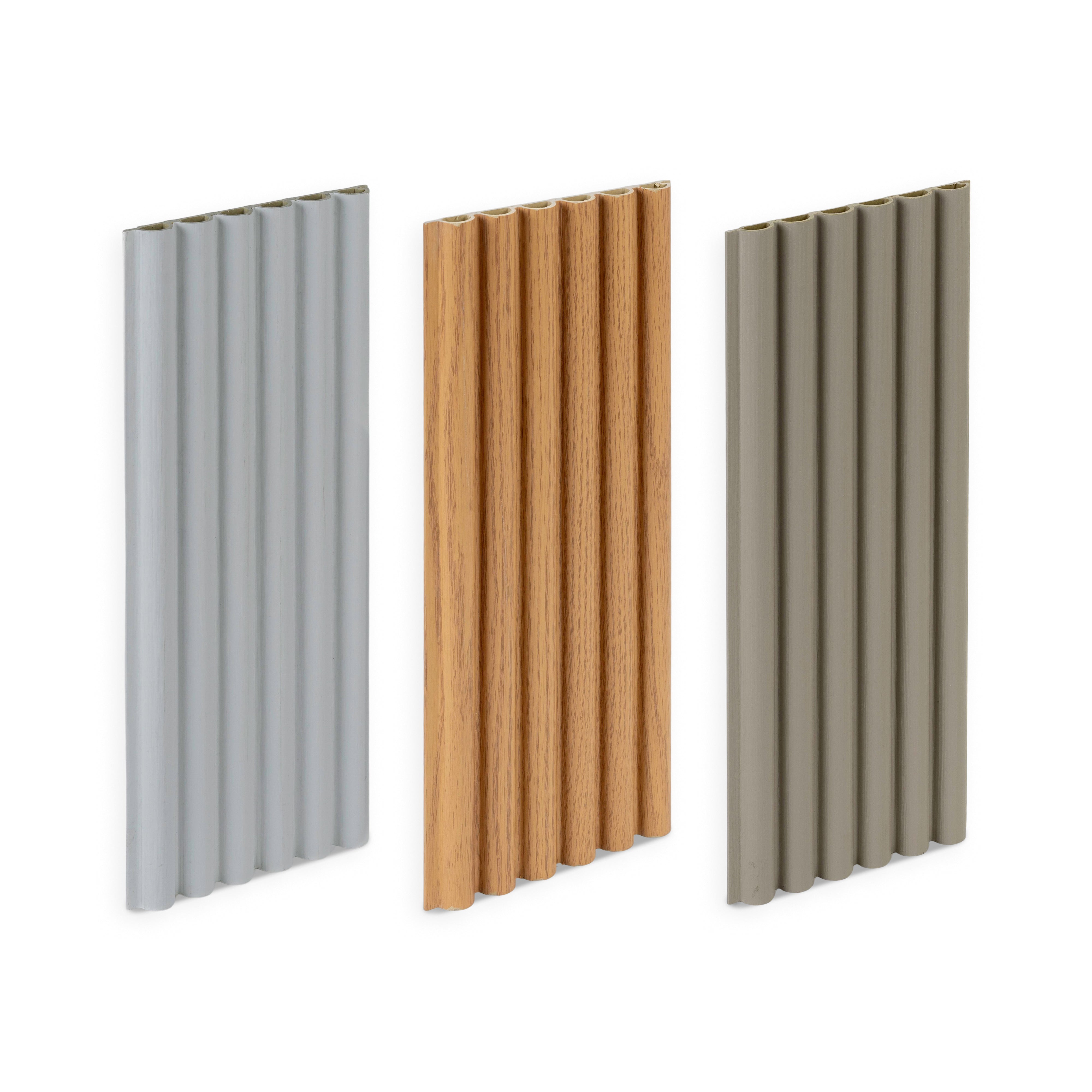 Decolite WPC Half Round Panels