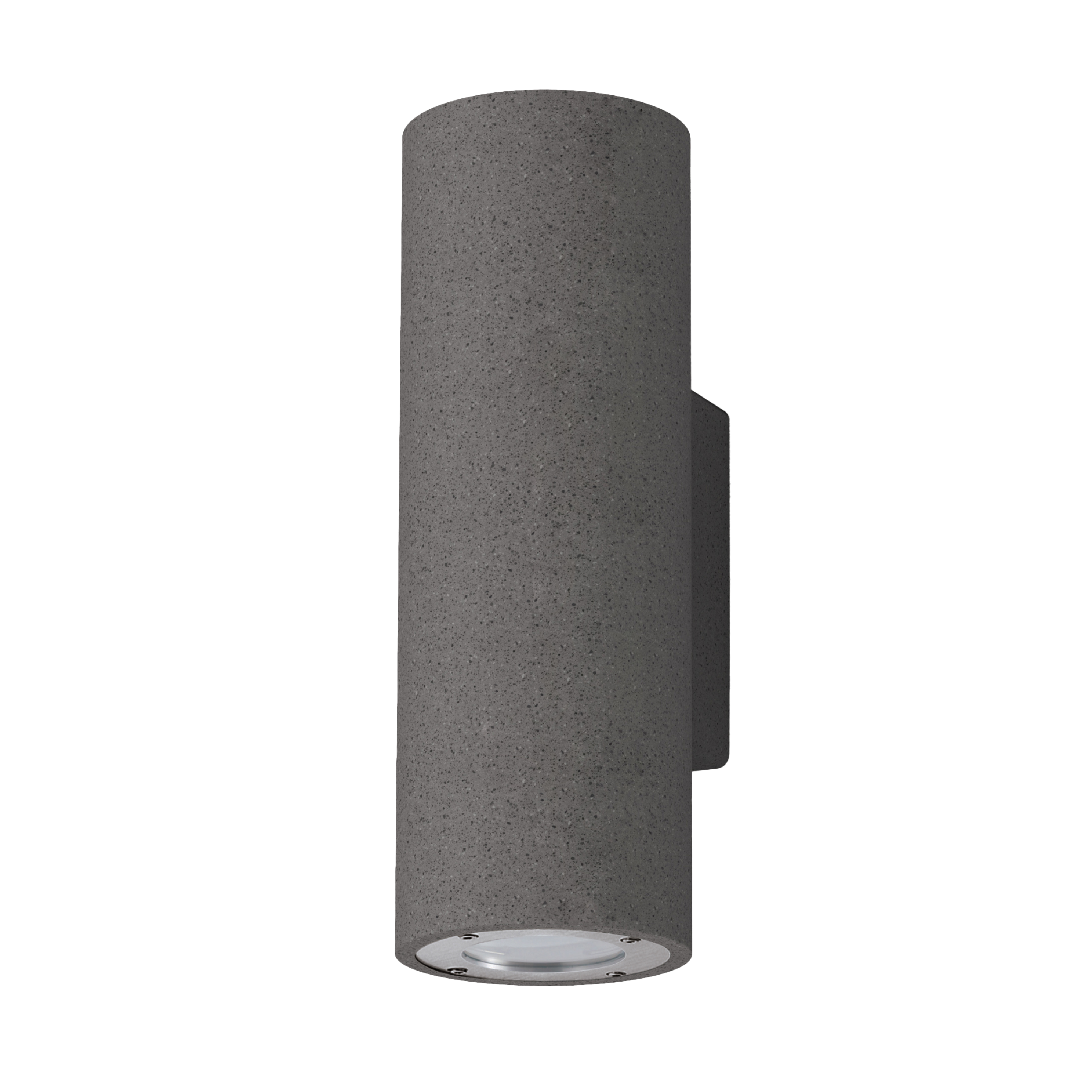 Alvera Concrete Outdoor Wall Light (Long) Round