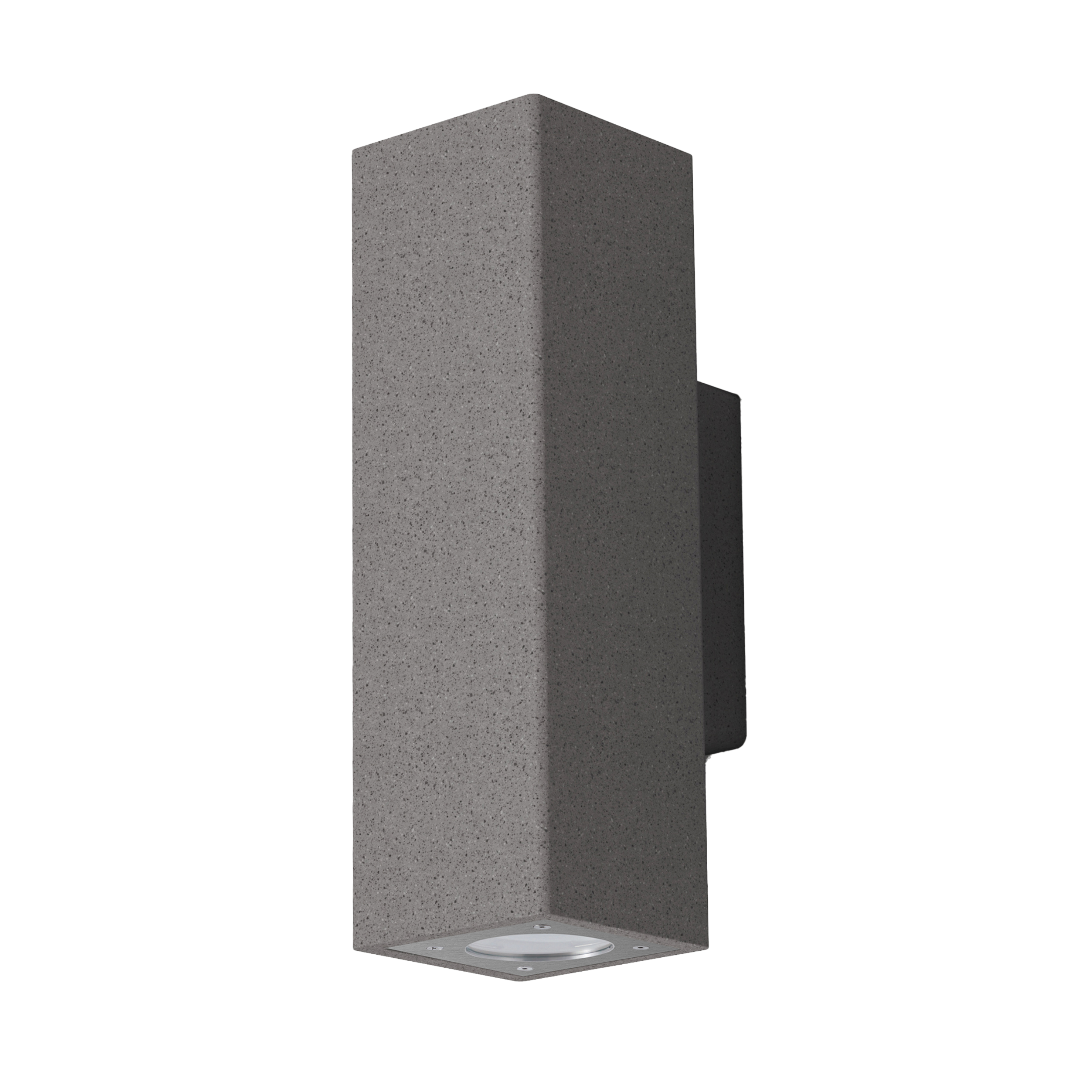 Alvera Concrete Outdoor Wall Light (Long) Square