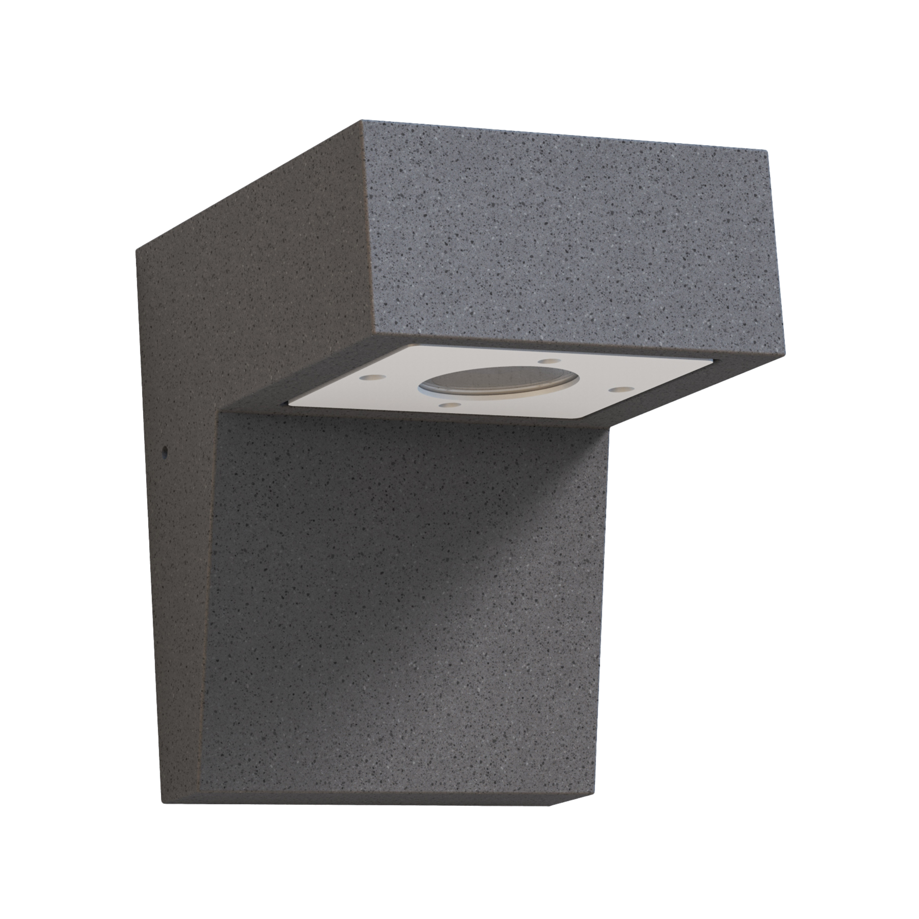 Alvera Concrete Outdoor Wall Light L-Shape