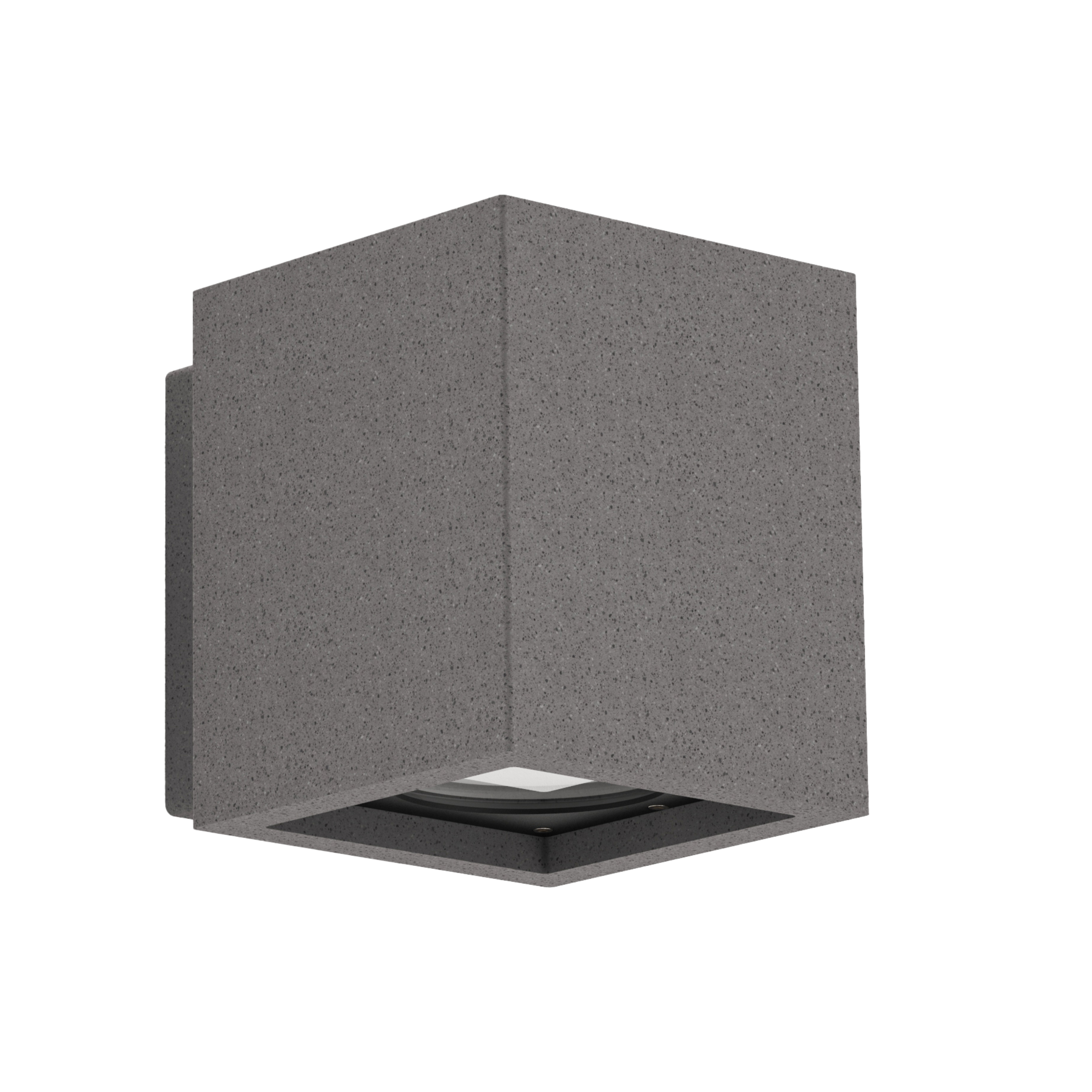 Alvera Concrete Outdoor Wall Light (Short) Square