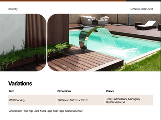 Decking - Technical Data Sheet